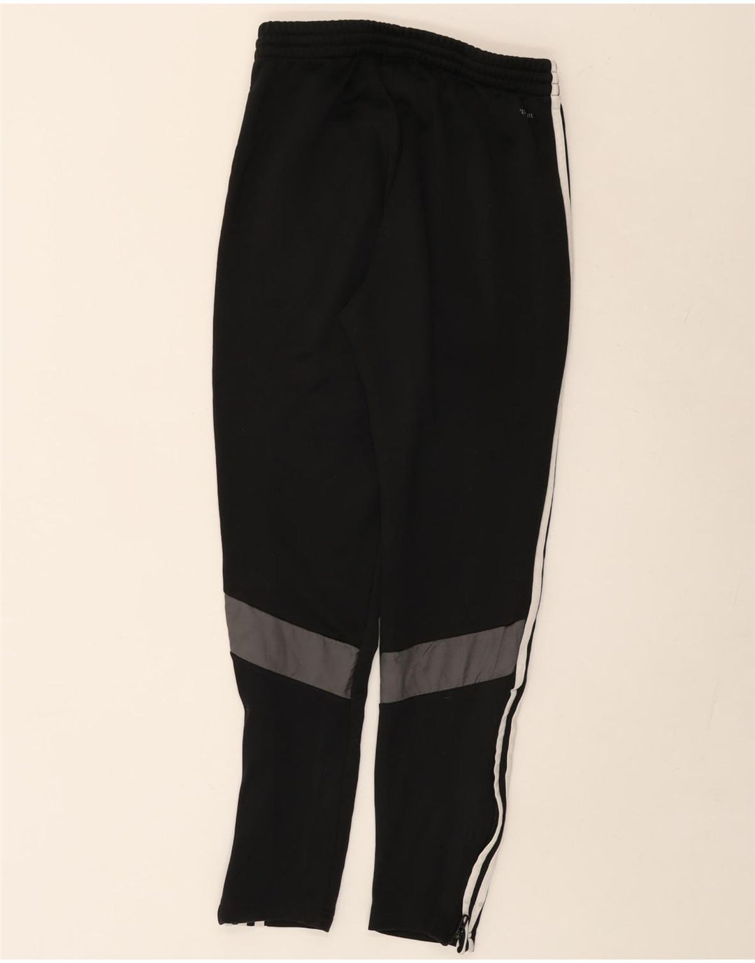 ADIDAS Pantalon de survêtement Climalite pour homme Petit Noir Polyester Colorblock