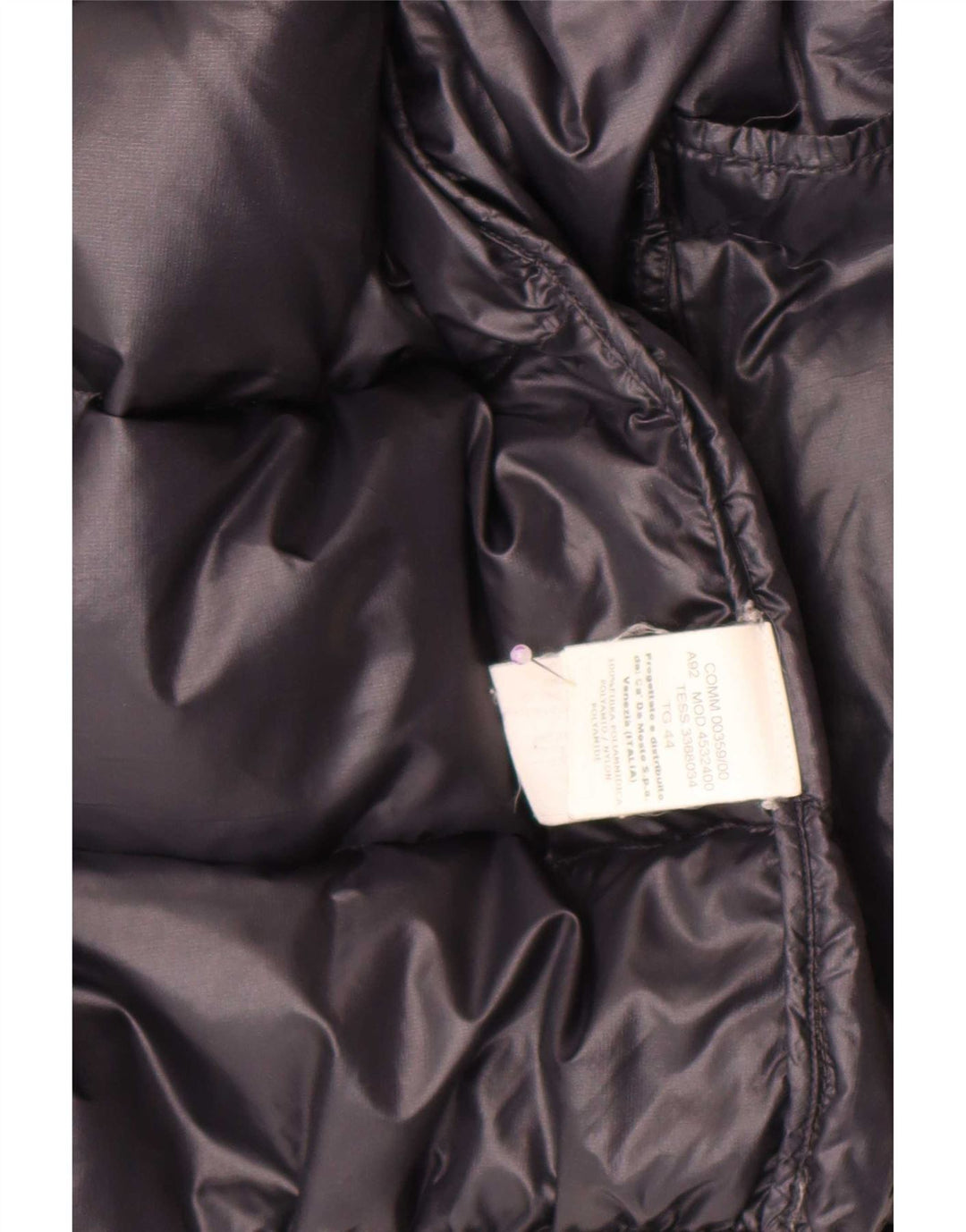 Seventy Veste matelassée à capuche pour femme IT 44 Medium Noir Polyamide