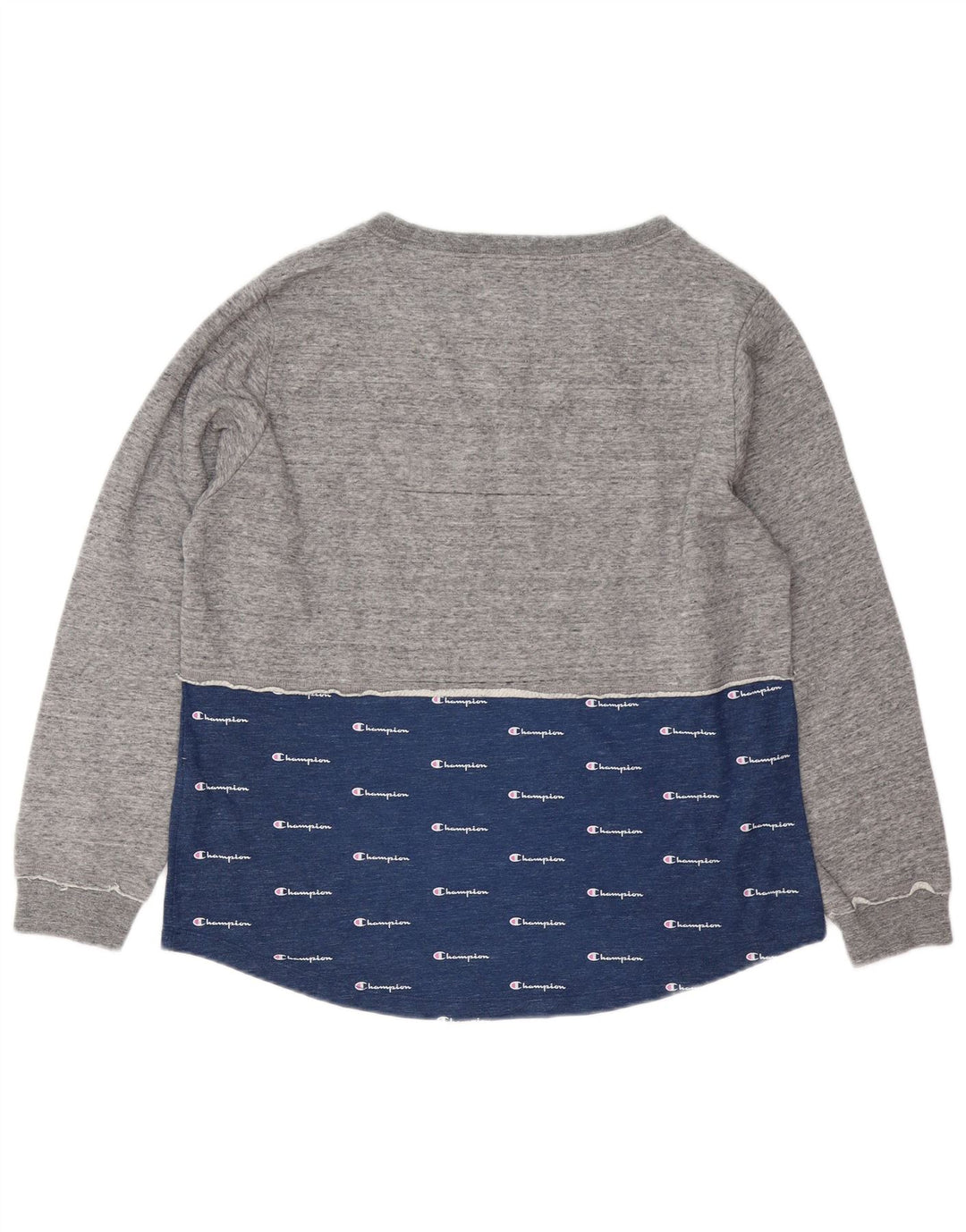 Champion Sweat-shirt Heritage pour femme UK 18 XL Gris Colorblock