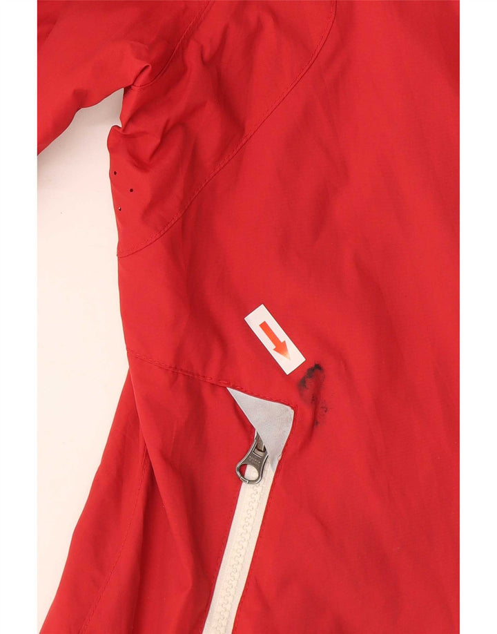 Slam Veste de pluie pour femme UK 14 Medium Rouge Nylon
