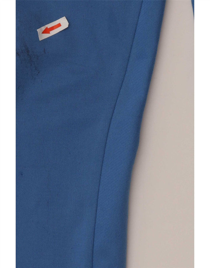 Reebok Pantalon De Survêtement Homme Large Bleu Colorblock Polyester