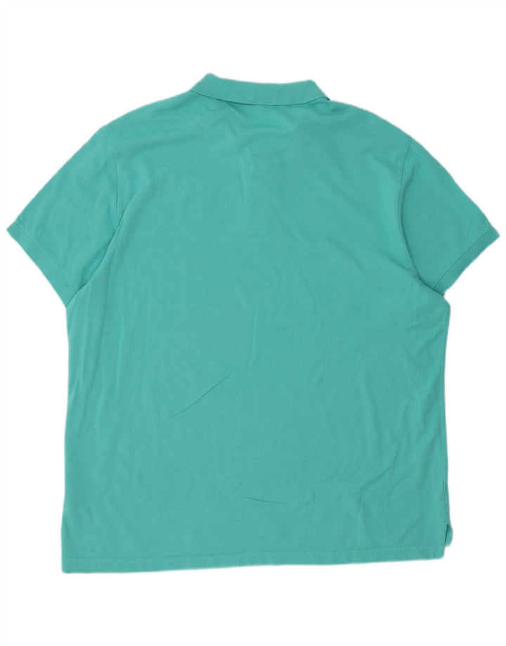 Nike Polo Homme 2XL Coton Turquoise