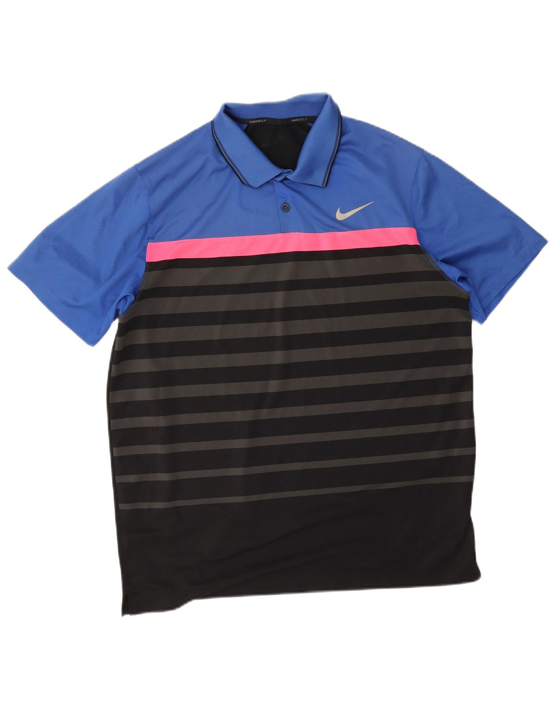 Nike Polo Homme Large Rayé Multicolore