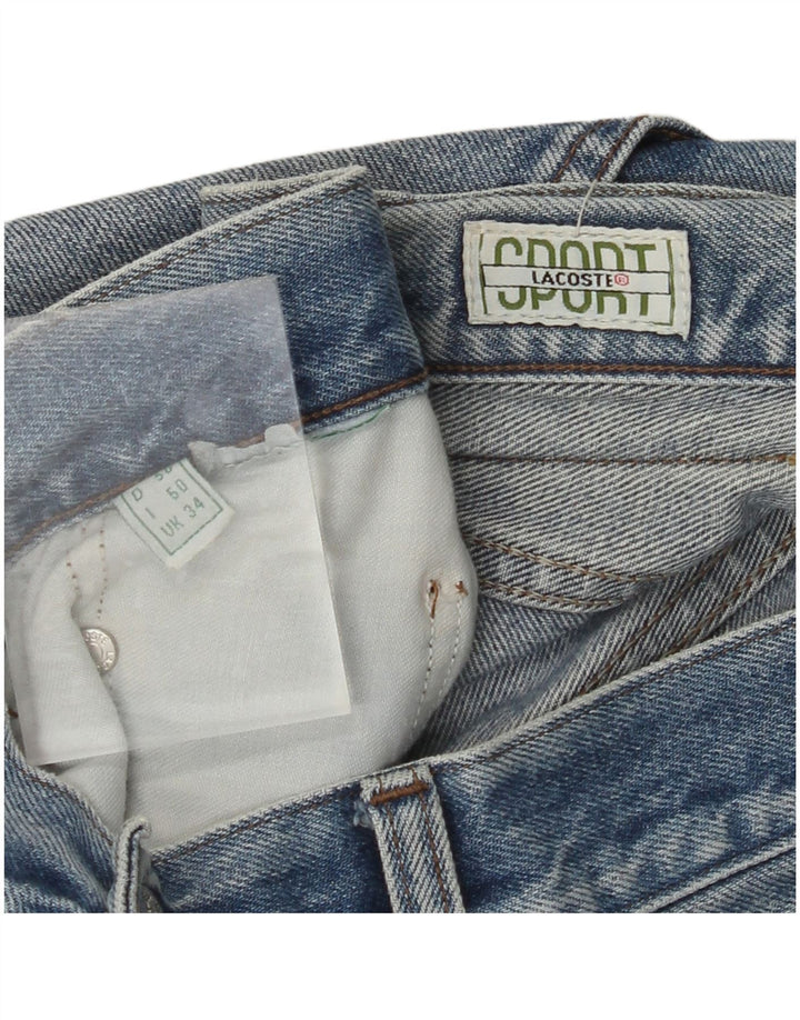 LACOSTE Jean Droit Homme W34 L34 Bleu