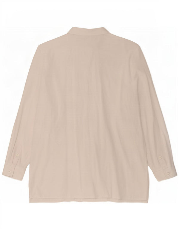 chemise femme vintage UK 16 Grand Blanc
