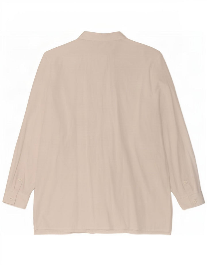 chemise femme vintage UK 16 Grand Blanc