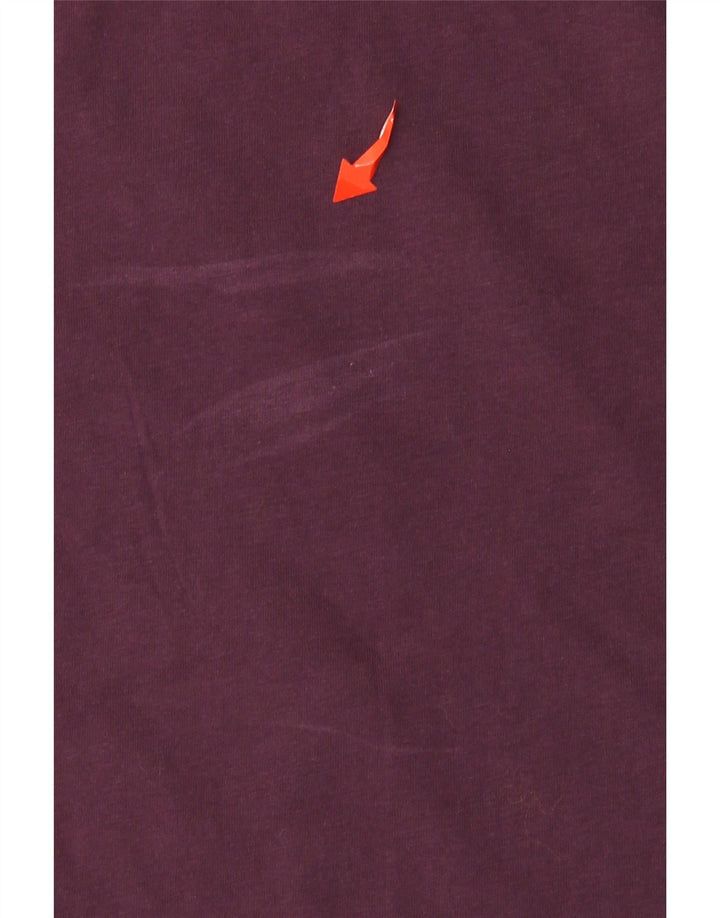 Champion T-shirt graphique pour femme UK 6 XS Violet Coton