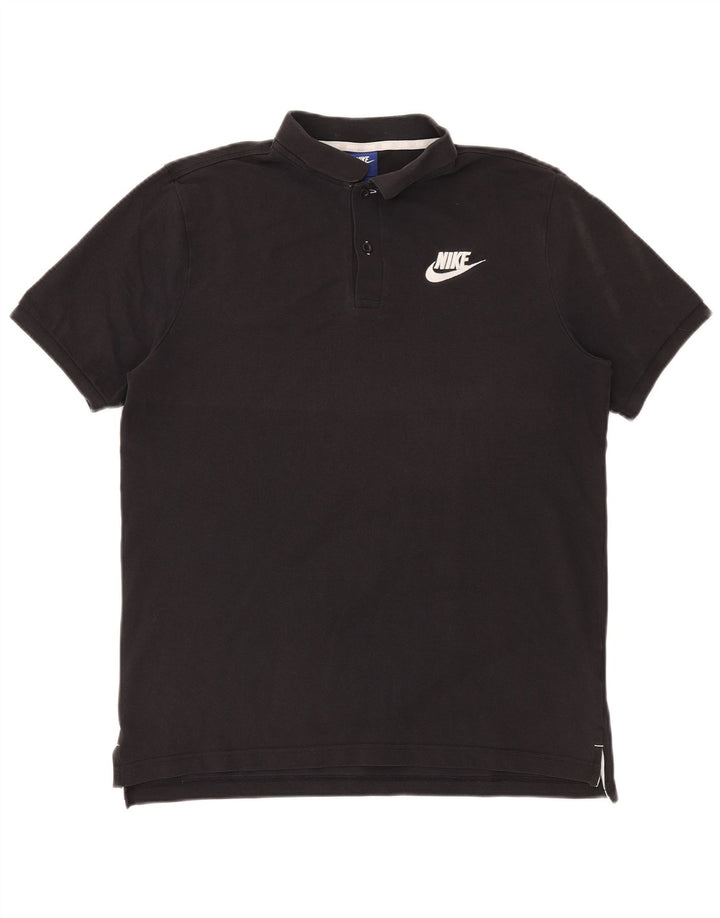 Nike Polo Homme Grand Noir Coton
