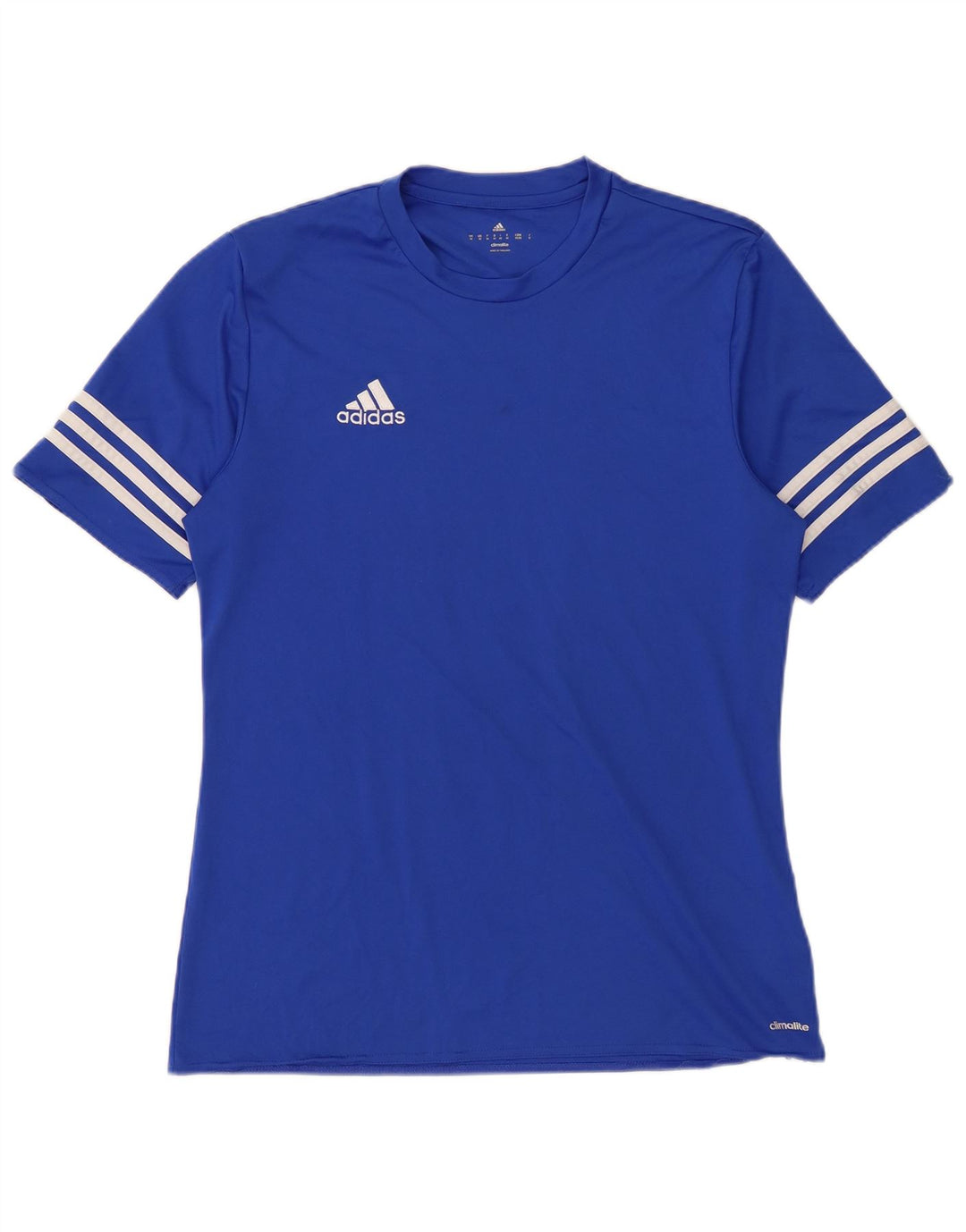 Adidas Homme Climalite T-Shirt Haut Bleu Moyen Polyester