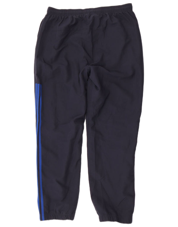 Adidas Pantalon de survêtement pour homme Large Bleu marine Polyester