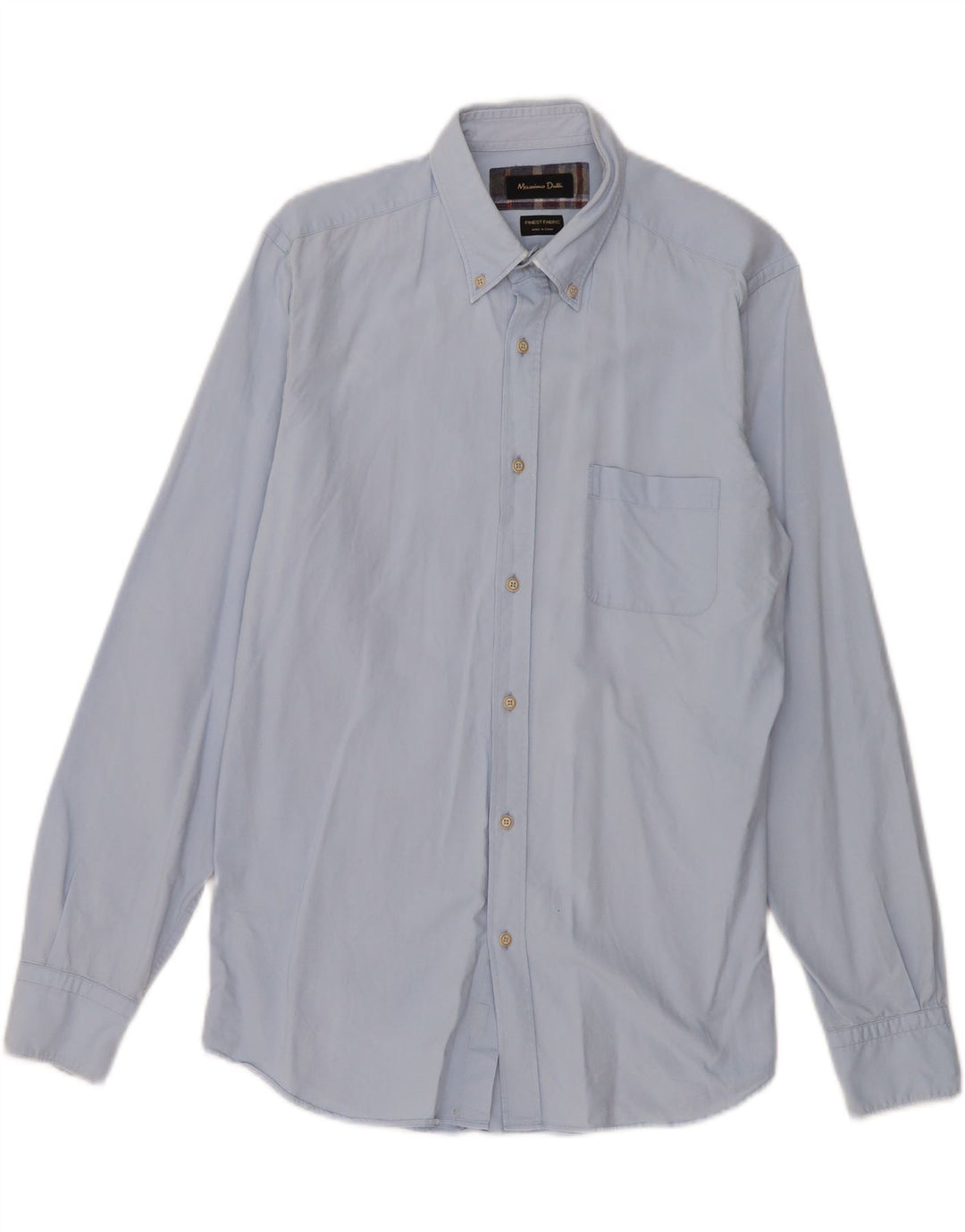 MASSIMO DUTTI Chemise Homme Bleu Moyen