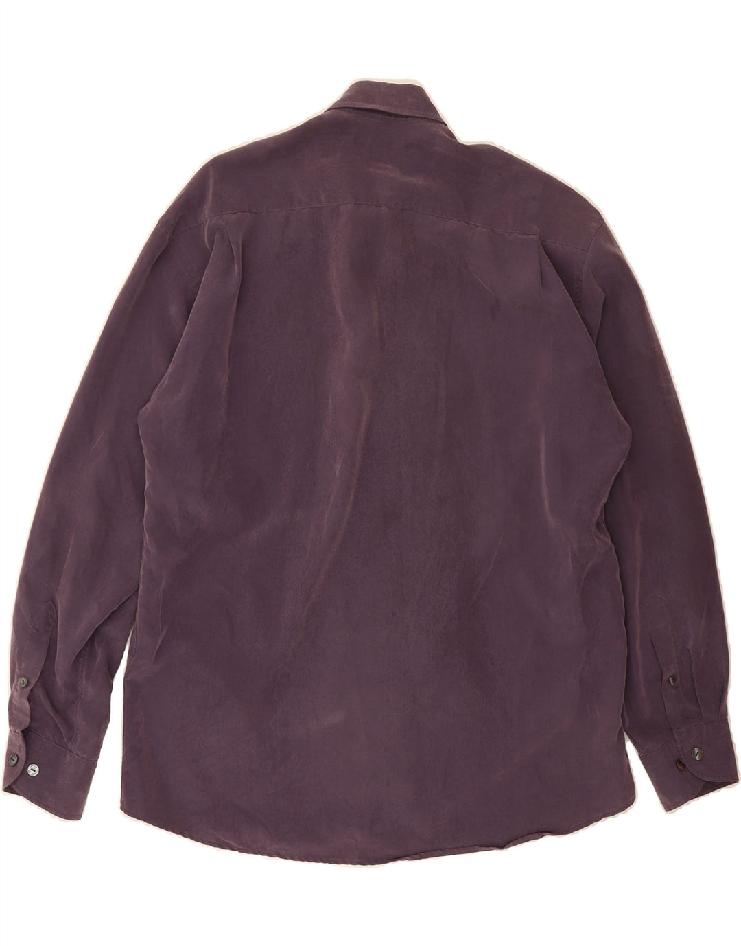 MCKAY Mens Shirt Size 41/42 Large Purple Viscose Vintage Mckay and Second-Hand Mckay from Messina Hembry 