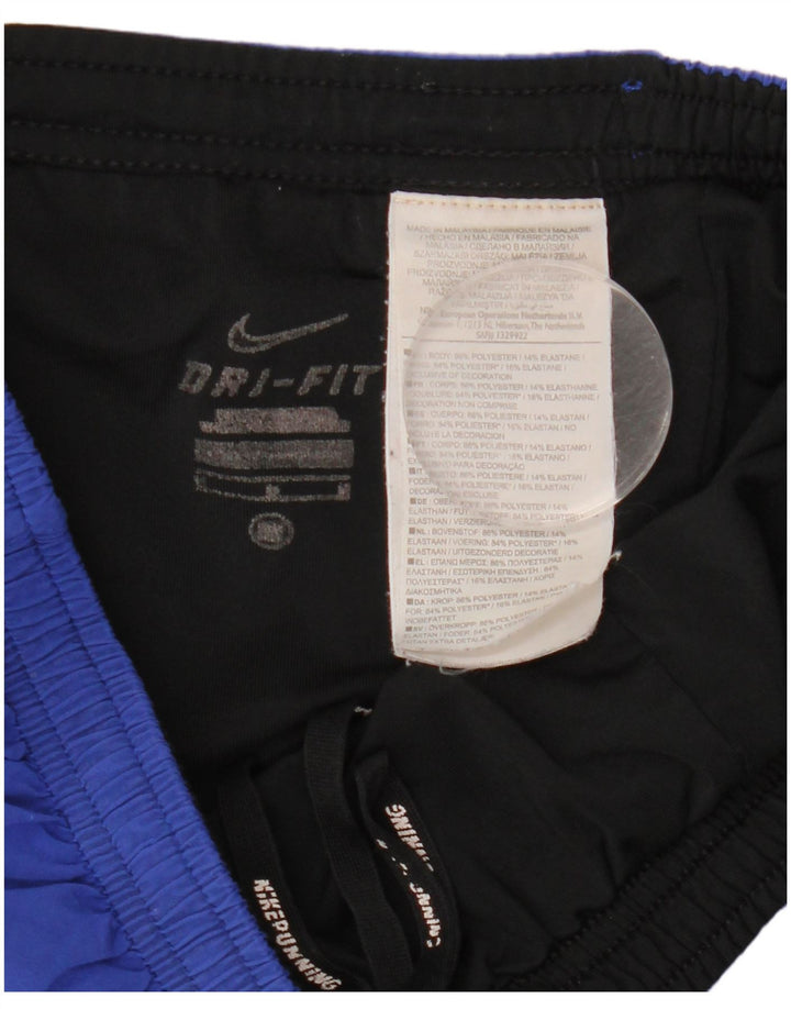 Short de sport Nike Dri Fit Homme Bleu Moyen Polyester
