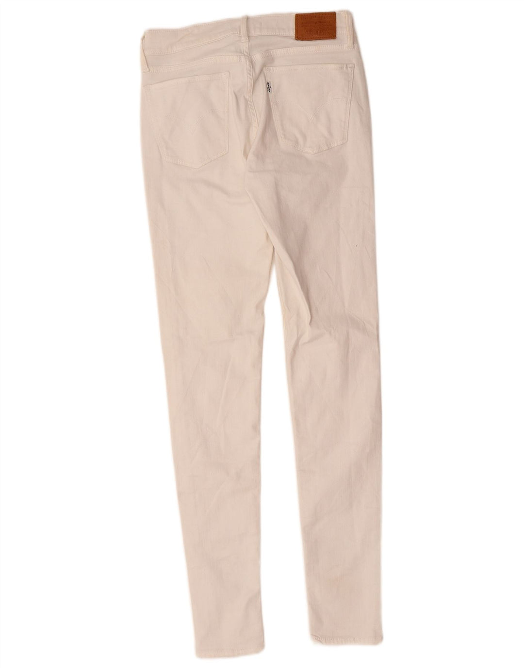 Levi's Jean 710 Super Skinny Femme Blanc