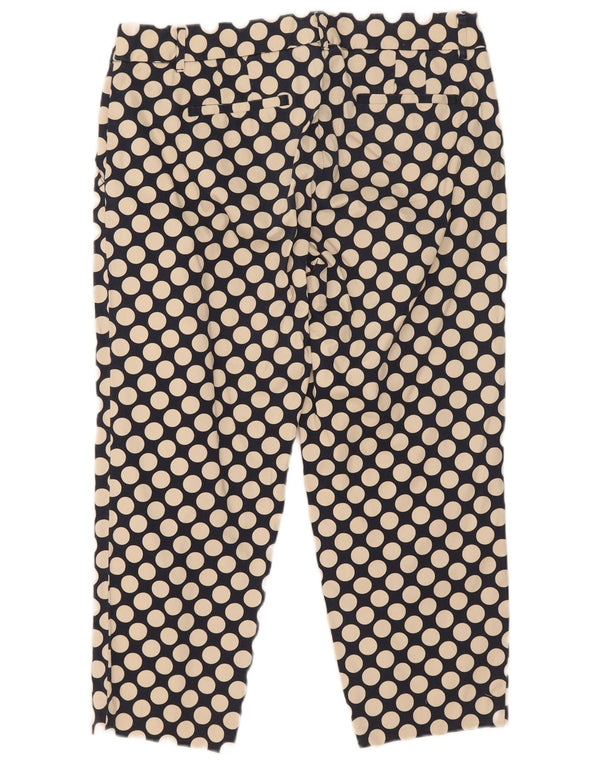 J. Crew Pantalon Capri City Fit pour Femme US 8 Medium W34 L23 Bleu Marine