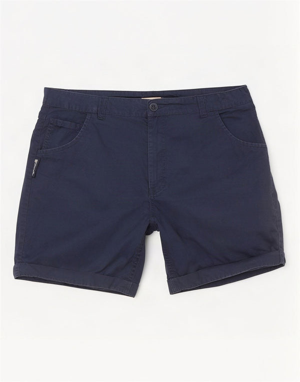 Mountain Warehouse Short décontracté pour femme UK 14 Large W32 Bleu marine en coton