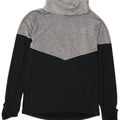 Nike Sweat-shirt à col roulé Therma-Fit pour femme - Taille S - Gris color block