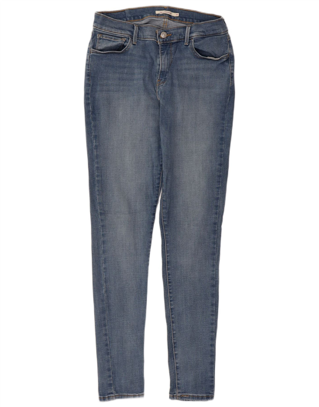 LEVI'S Jean 710 Super Skinny Femme W32 L32 Bleu Coton