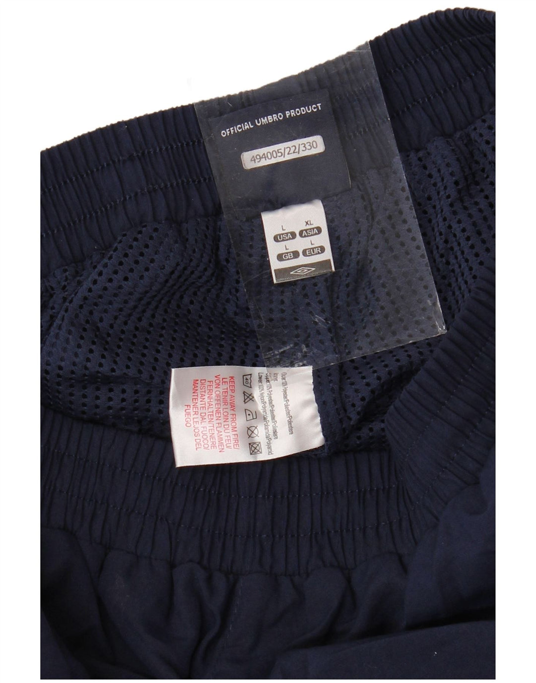 UMBRO Pantalon de Survêtement Graphique Homme Joggers Large Bleu Marine Polyester