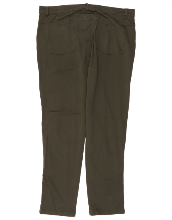 Mountain Warehouse Pantalon Chino Slim Femme W38 L30 Vert Polyester