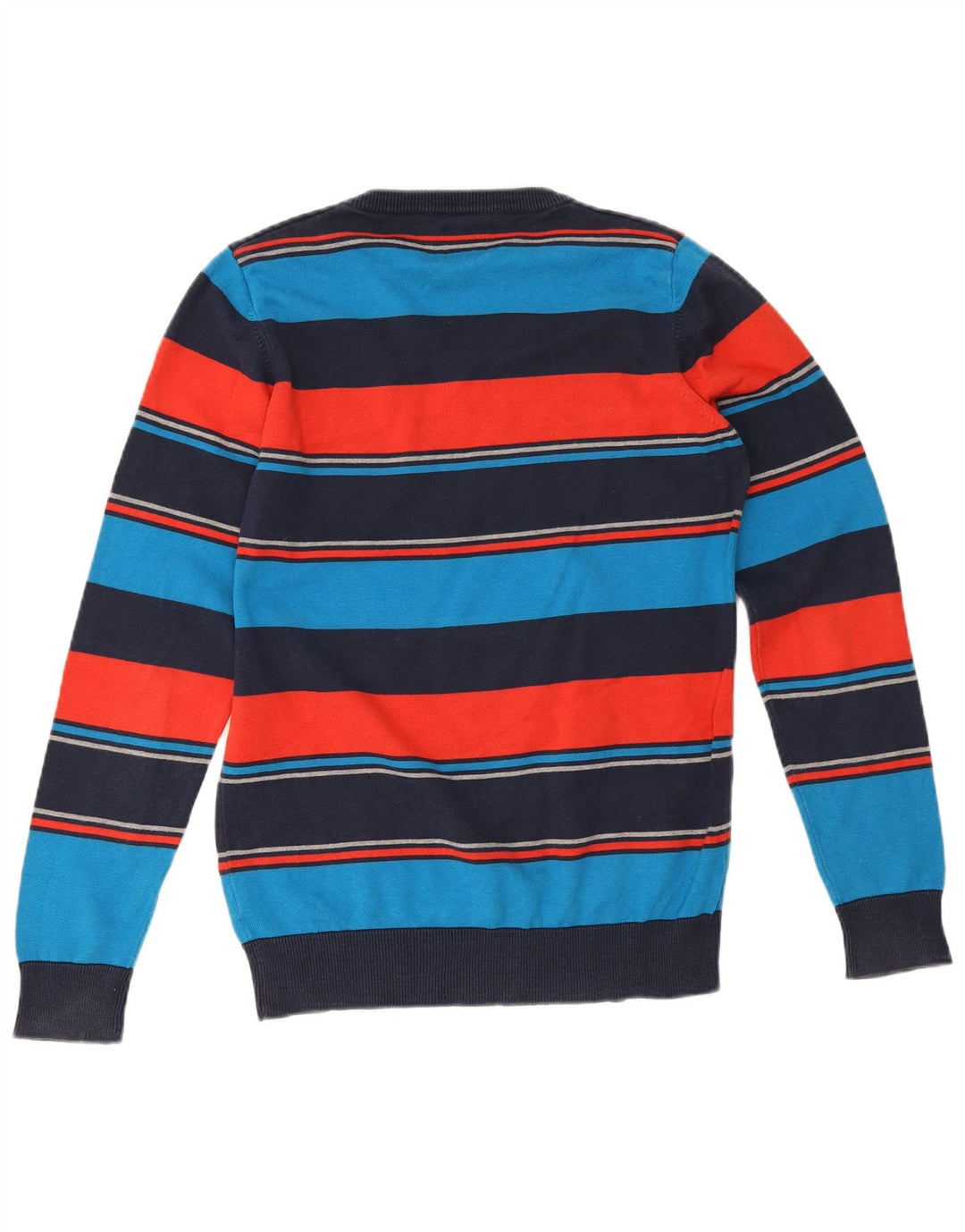 Jack & Jones Pull Col V Homme Petit Coton Rayé Multicolore