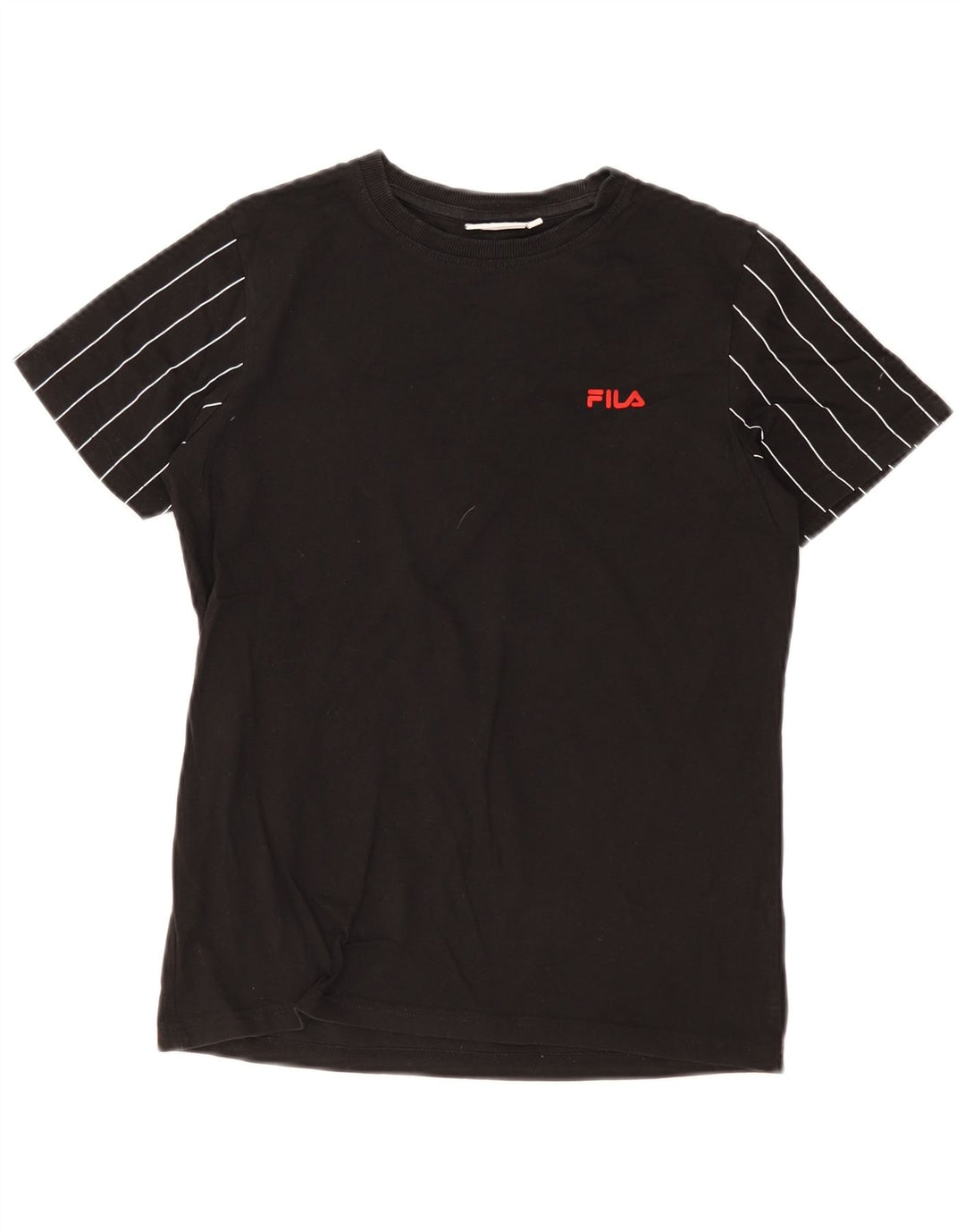 Fila T-Shirt Garçon 13-14 ans Noir Rayé