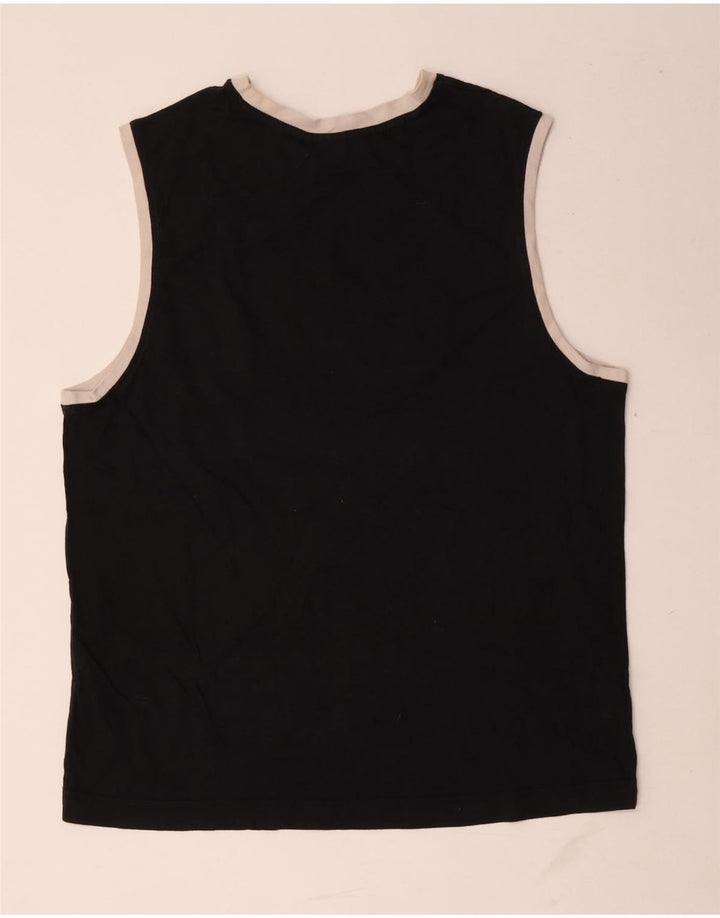 Puma Débardeur graphique pour homme 2XL en coton color block noir