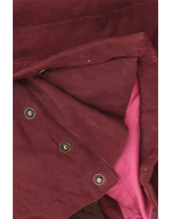 Musto Veste matelassée surdimensionnée pour femme UK 10 Petit Marron Polyester