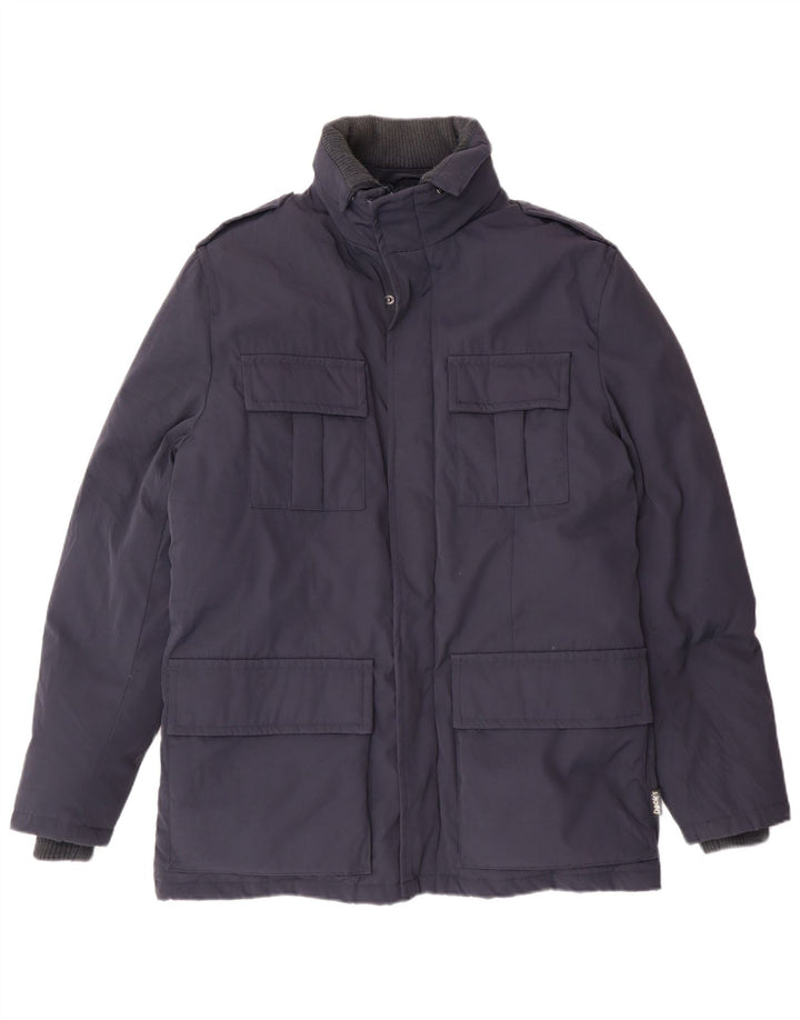 Dack's Veste matelassée militaire pour homme UK 36 Small Bleu marine Nylon