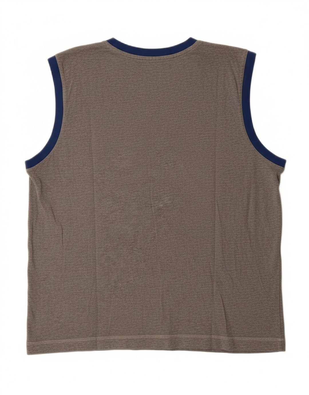 PUMA Mens Graphic Vest Top XL Grey Vintage Puma and Second-Hand Puma from Messina Hembry 