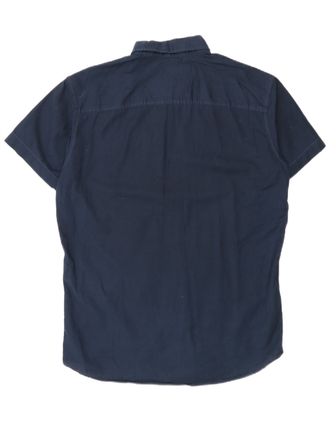 Jack & Jones Chemise à Manches Courtes Homme Large Bleu Marine Coton