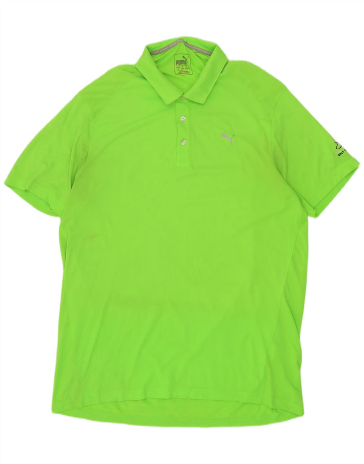 PUMA Polo Homme XL Vert Polyester
