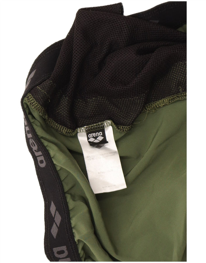 Arena Short de Sport Homme Large Kaki Polyester