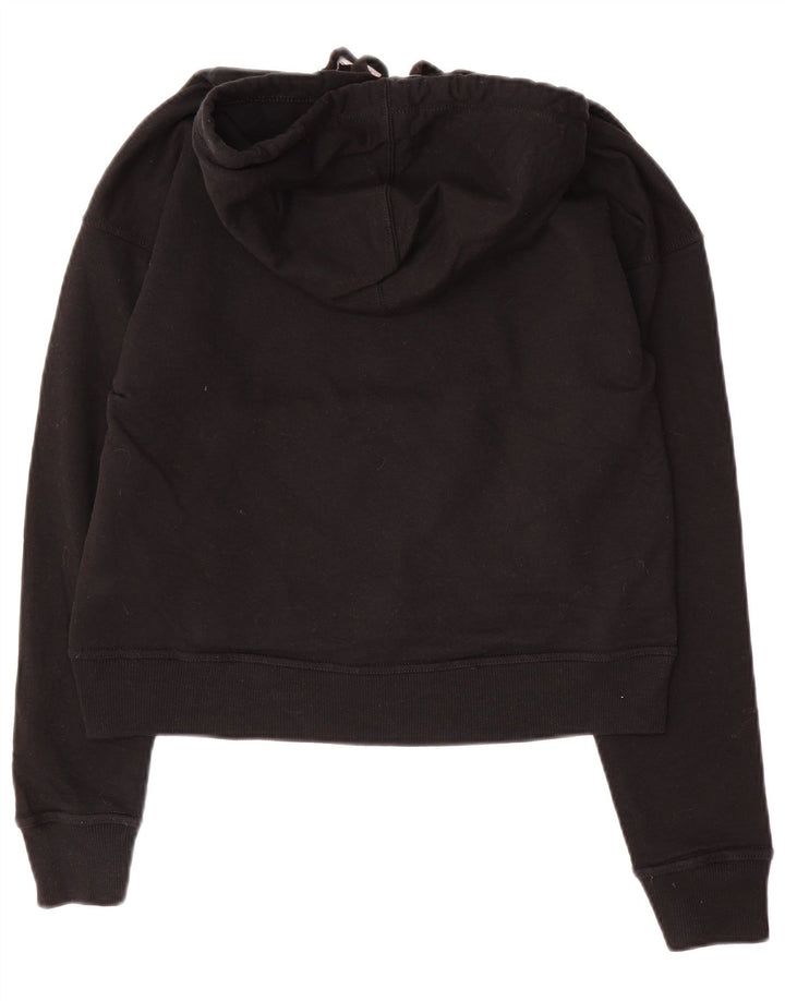 CHAMPION Pull à capuche surdimensionné pour femme UK 6 XS Coton noir
