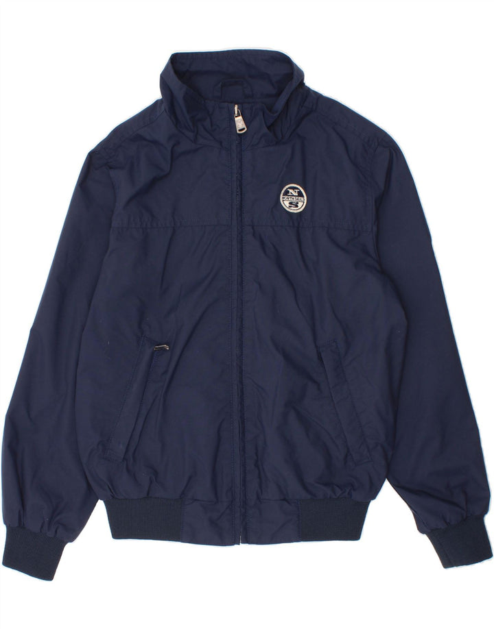 NORTH SAILS Boys Bomber Jacket 5-6 Years Navy Blue Polyamide Vintage North Sails and Second-Hand North Sails from Messina Hembry 