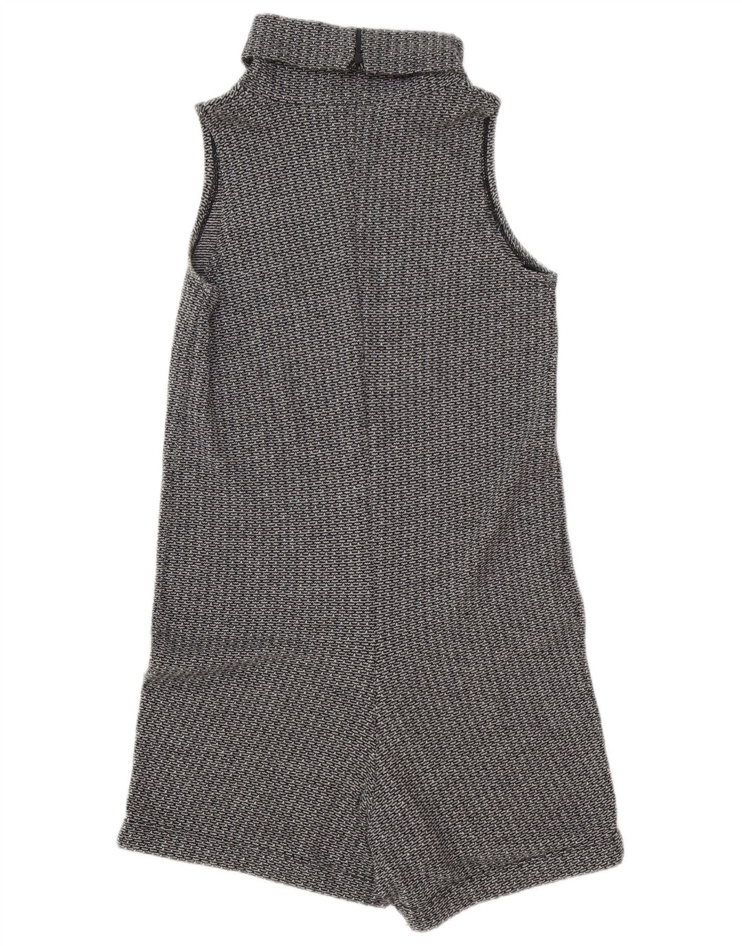 Zara Combishort sans manches pour femme UK 10 Small Gris
