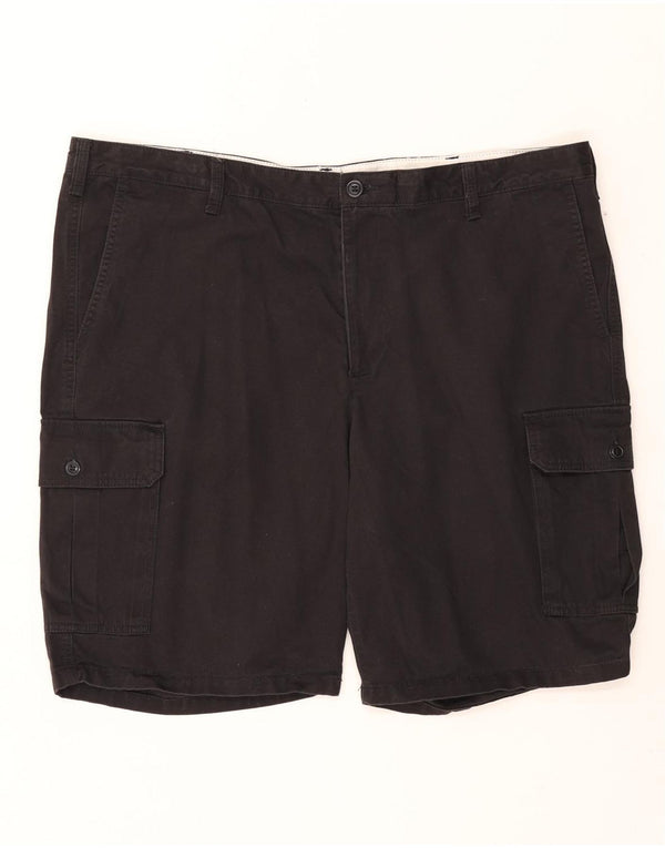 DOCKERS Short Cargo Homme W42 2XL Noir Coton