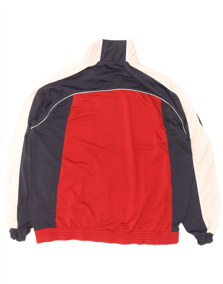 Champion Veste de survêtement pour homme XL Rouge Colourblock Polyester