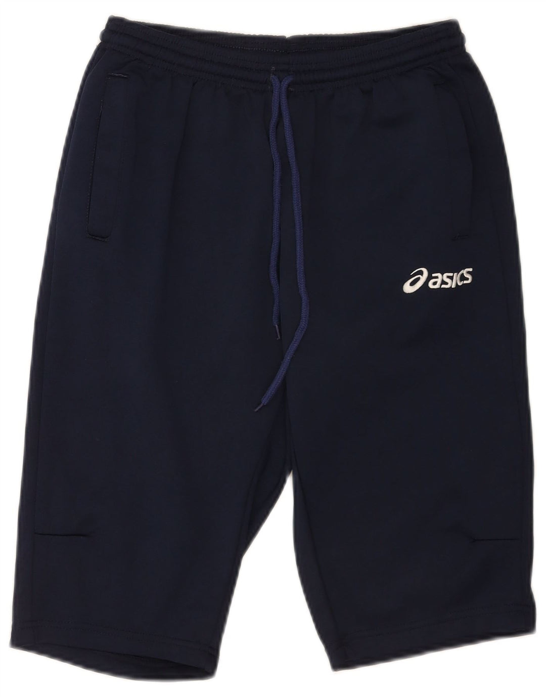 Asics Short de Sport Homme Grand Bleu Marine Polyester