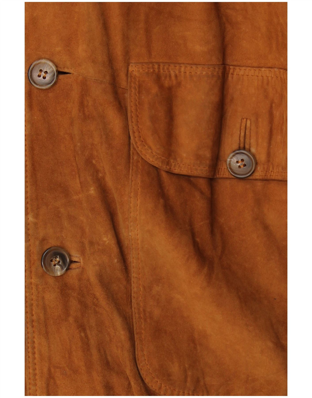 Al Duca D'Aosta Veste Bomber En Daim Pour Homme IT 52 XL Marron