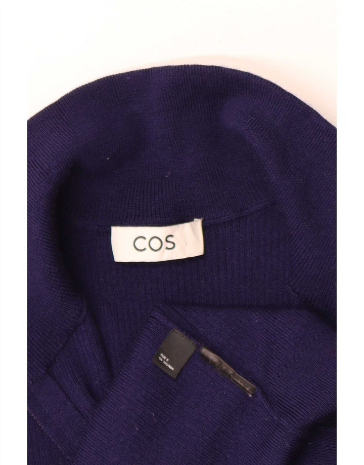 Cos Pull Cardigan Homme Petit Bleu Marine Colorblock