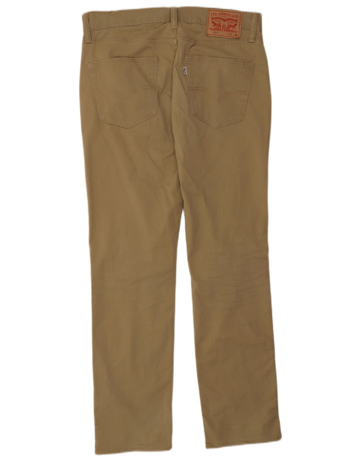LEVI'S Pantalon Casual Slim 511 Homme W32 L30 Beige Coton