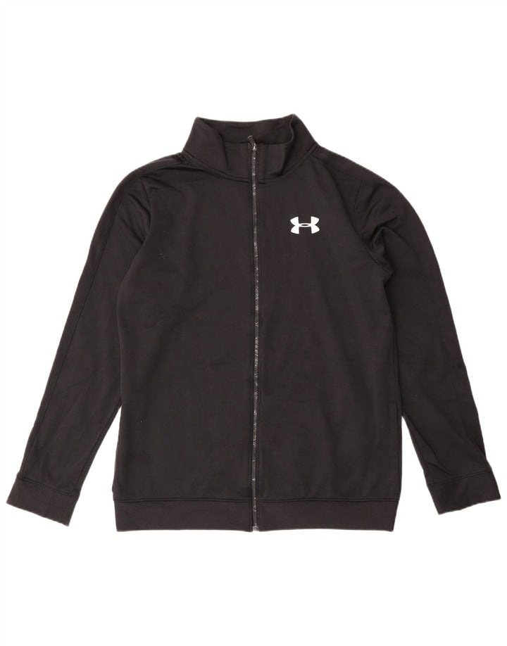 Under Armour Veste de Survêtement Garçon 13-14 ans XL Noir Polyester