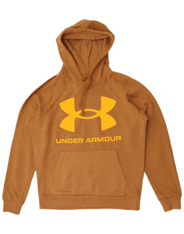 Under Armour Pull à capuche graphique homme petit coton marron