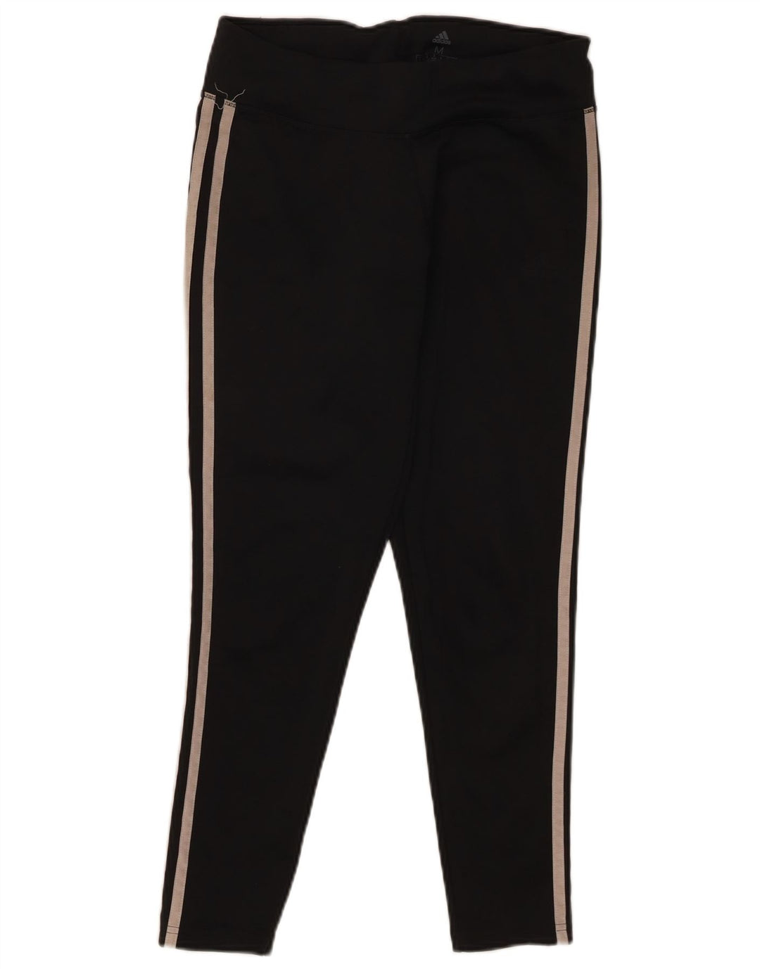 Adidas Climalite Leggings UK 12/14 Medium Noir Polyester