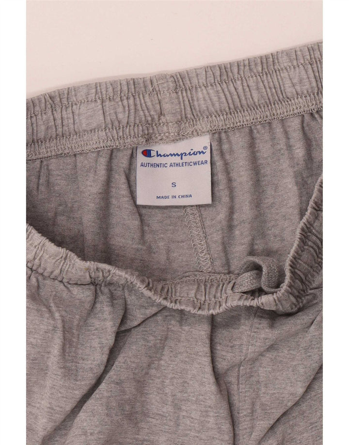 Champion Short de Sport Graphique Regular Homme Petit Gris Coton