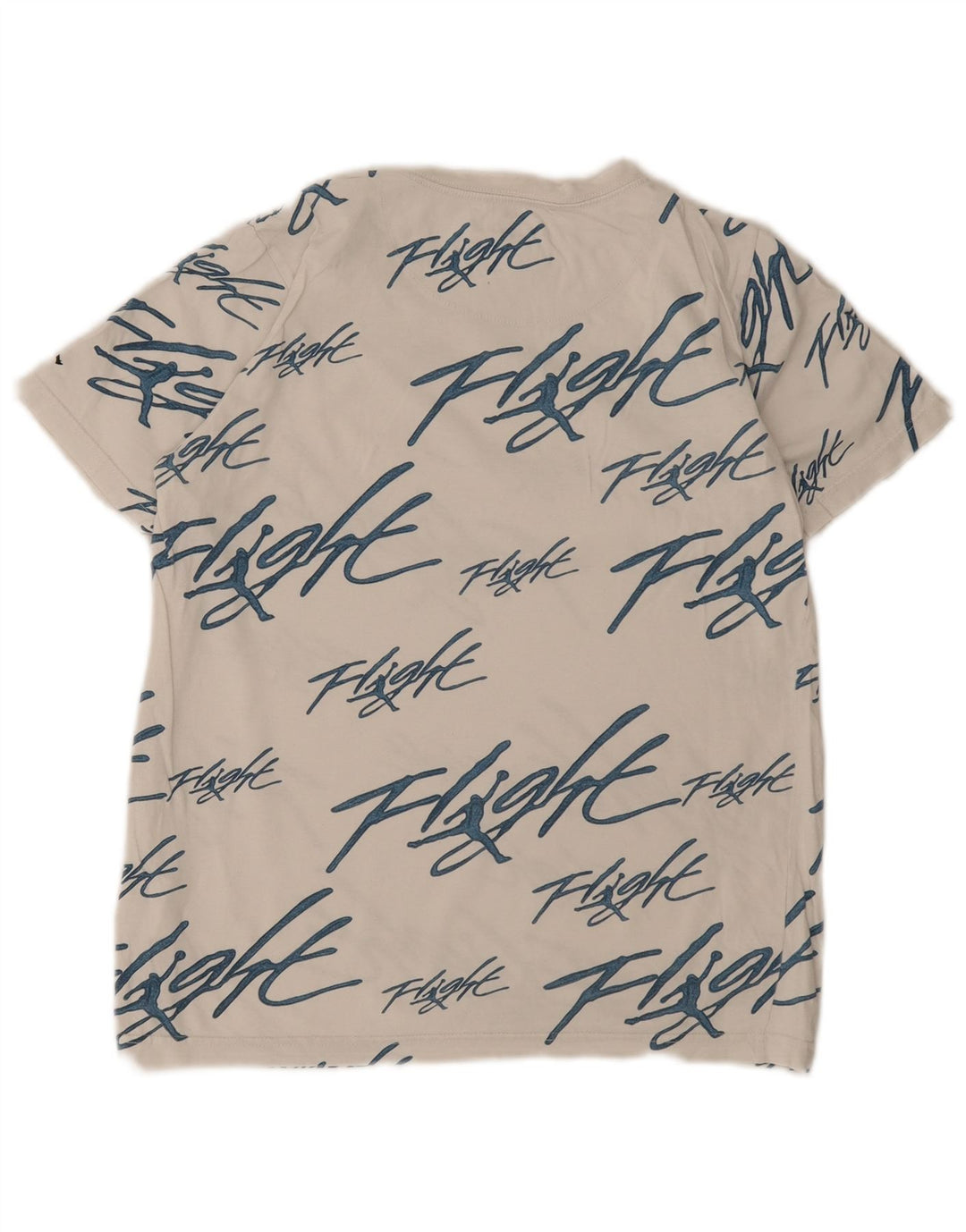 Jordan Garçon Regular Graphic T-Shirt Top 13-14 ans Blanc Coton