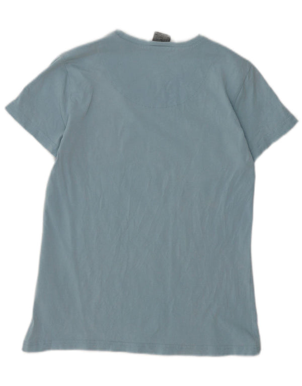 NIKE T-Shirt Femme UK 10/12 Bleu Moyen Synthétique