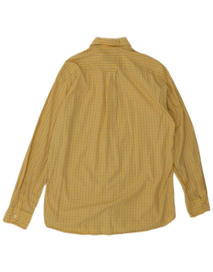 Hugo Boss Chemise à carreaux jaune moyen |