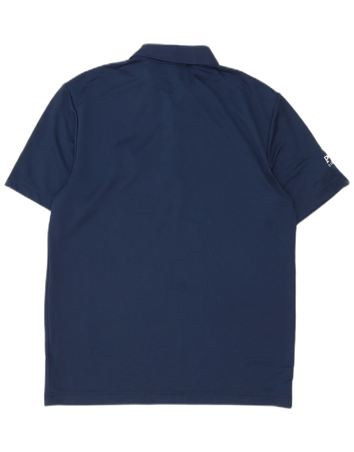 Adidas Polo Homme Petit Bleu Marine Polyester